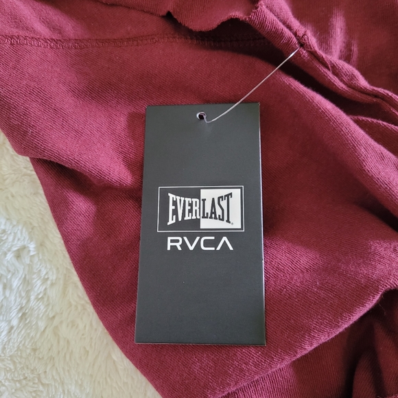 RVCA🏄& Everlast🥊Collab Raglan Muscle💪Tee - NWT - Picture 7 of 14
